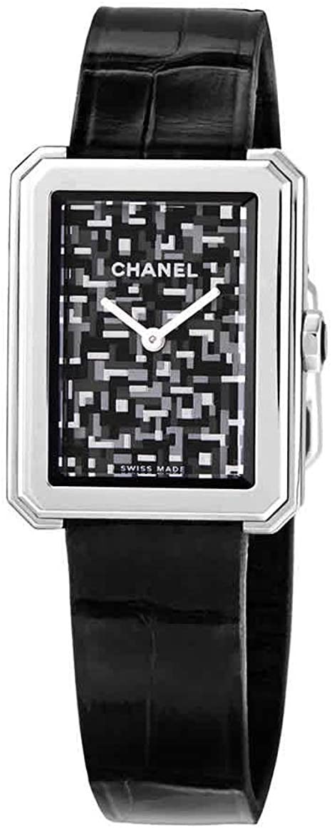 Chanel Boy·Friend Tweed Small Quartz Ladies Watch H6127